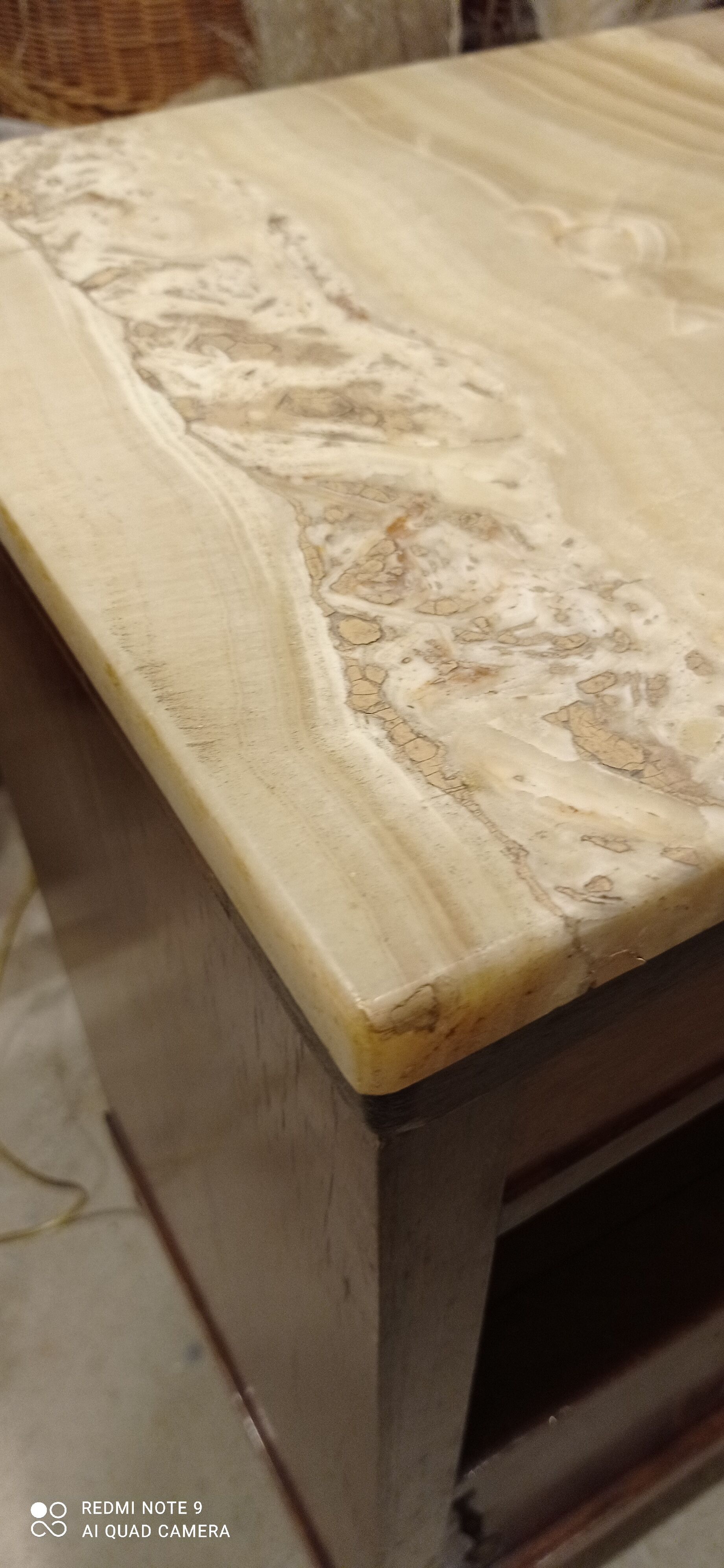 Antique entryway or bedside cabinet