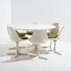ARKANA DINING SET BY MAURICE BURKE, SET OF 7 (MK9663)