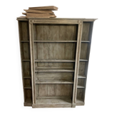 Solid wood bookcase