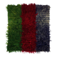 Vintage Hand-Knotted Tulu Rug with Green, Red and Navy Blue Color. 100% Mohair Wool