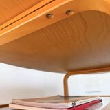 Oval coffee table beech 1980 Aalto Ikea