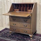 English secretary from the 1950s in mahogany