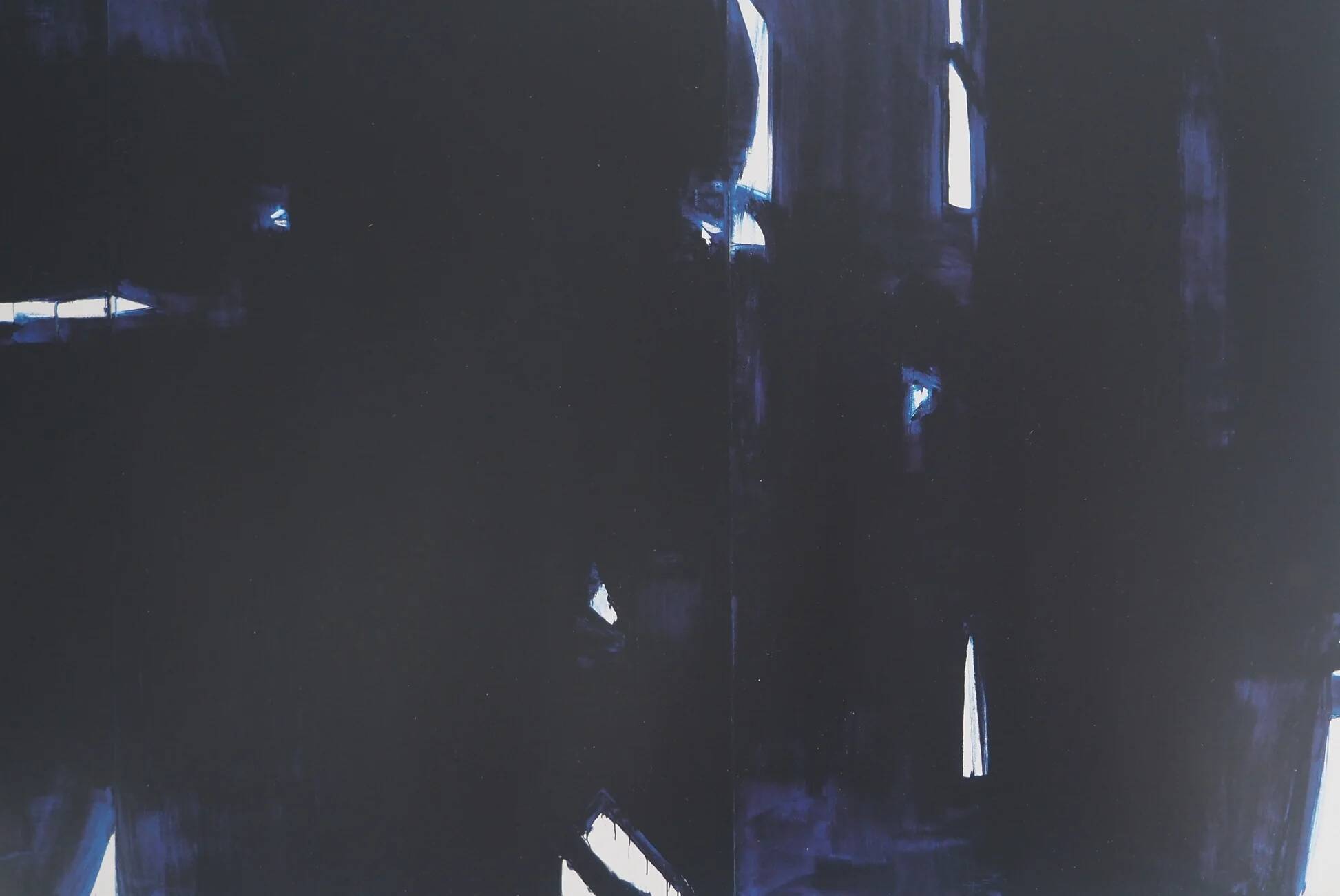 Pierre Soulages: Painting June 3, 1967 - Original signed poster