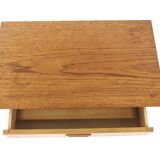 Scandinavian "stringbord" bedside table, Sweden, 1950