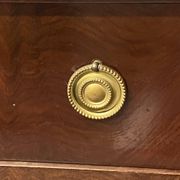 Empire chest of drawers, early 19th century period in mahogany veneer