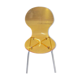 Chaise en polycarbonate et pieds chromés