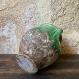 Green grease pot