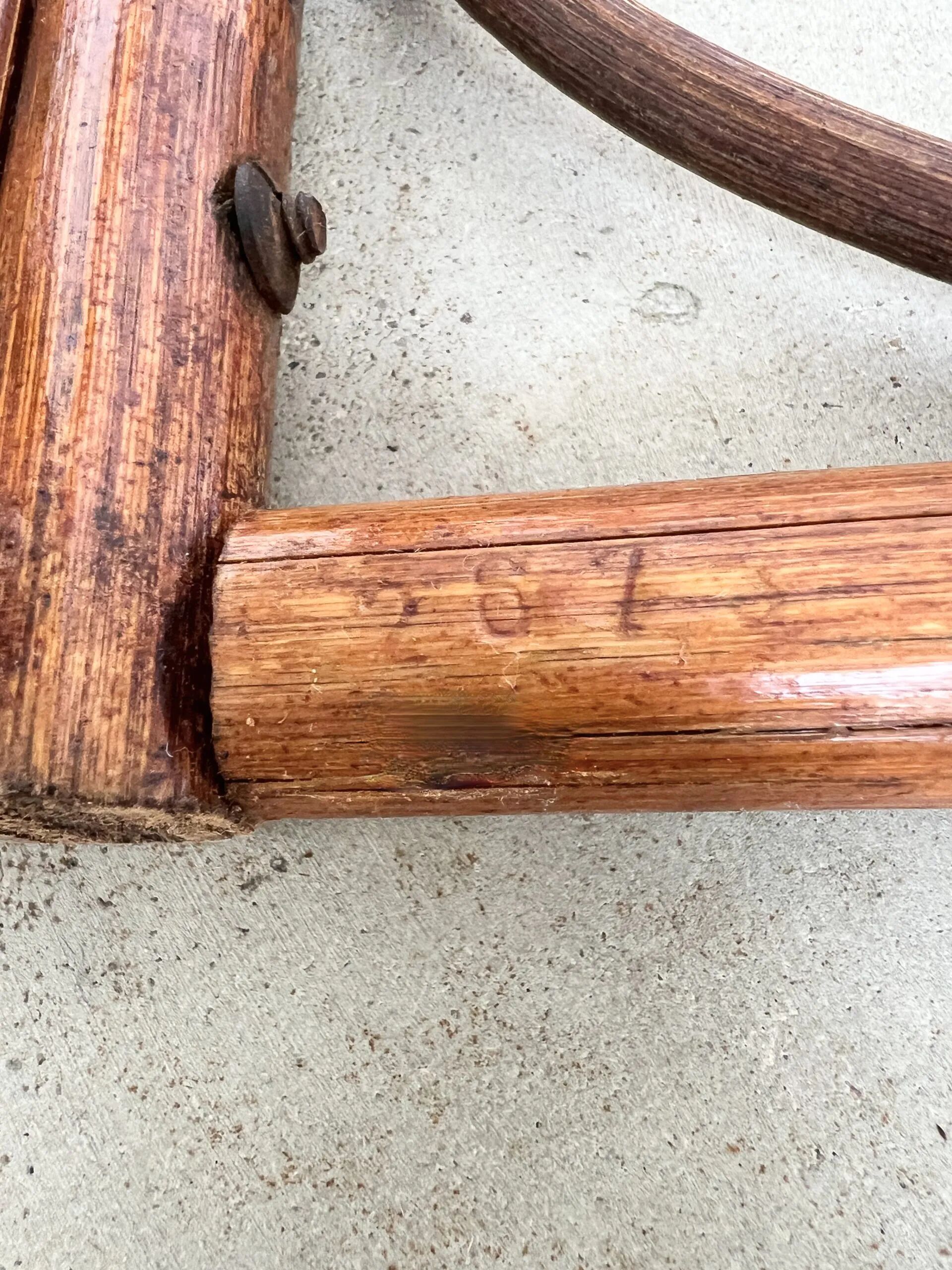 Square Coffee Table in Rattan & Bamboo – Removable Top