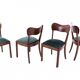 Art Deco table set, Poland, 1930s. After renovation.