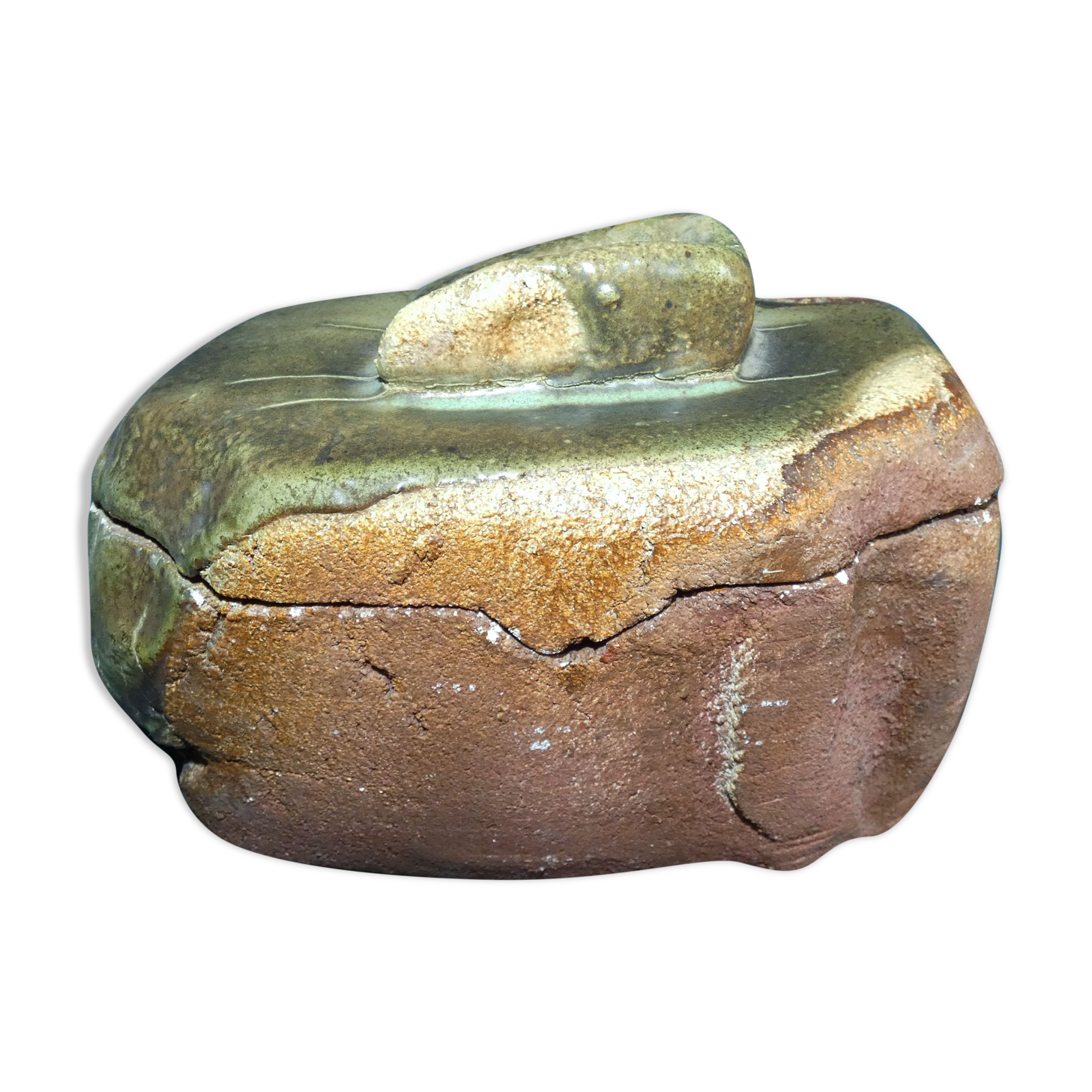 Atelier Sant Vicens Perpignan Ceramic box to identify Brutalist