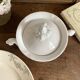 Antique sugar bowl or porcelain pot