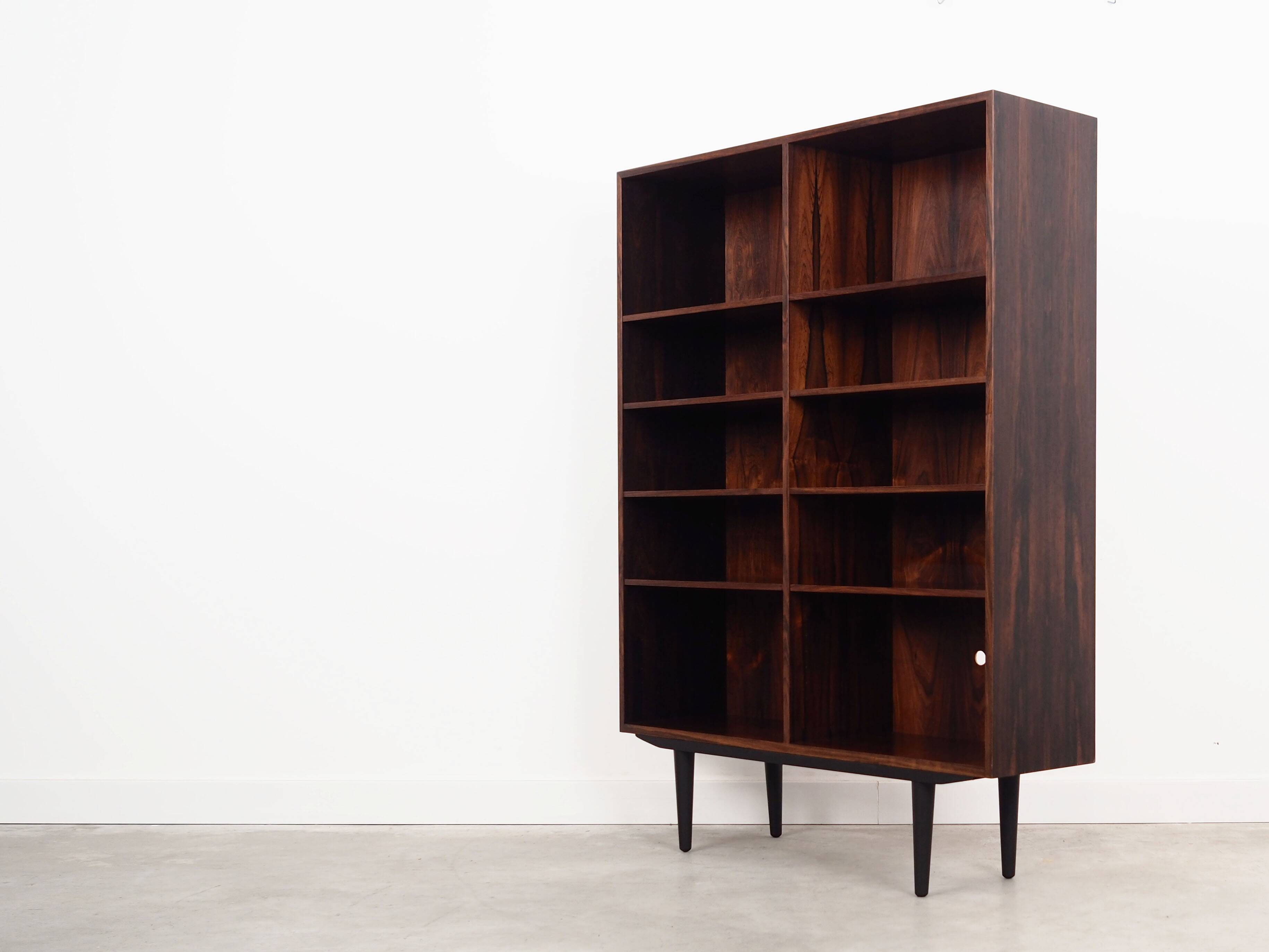 Rosewood bookcase, Danish design, 1970s, production: Denmark