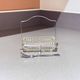 Antique Butter Dish & Knife, Silver Crystal Butter Dish Decorative Table Ware