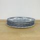 6 Myott The Brook English Ironstone Flat Plates