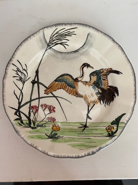 Les Grands Oiseaux Gien Collection La Grue