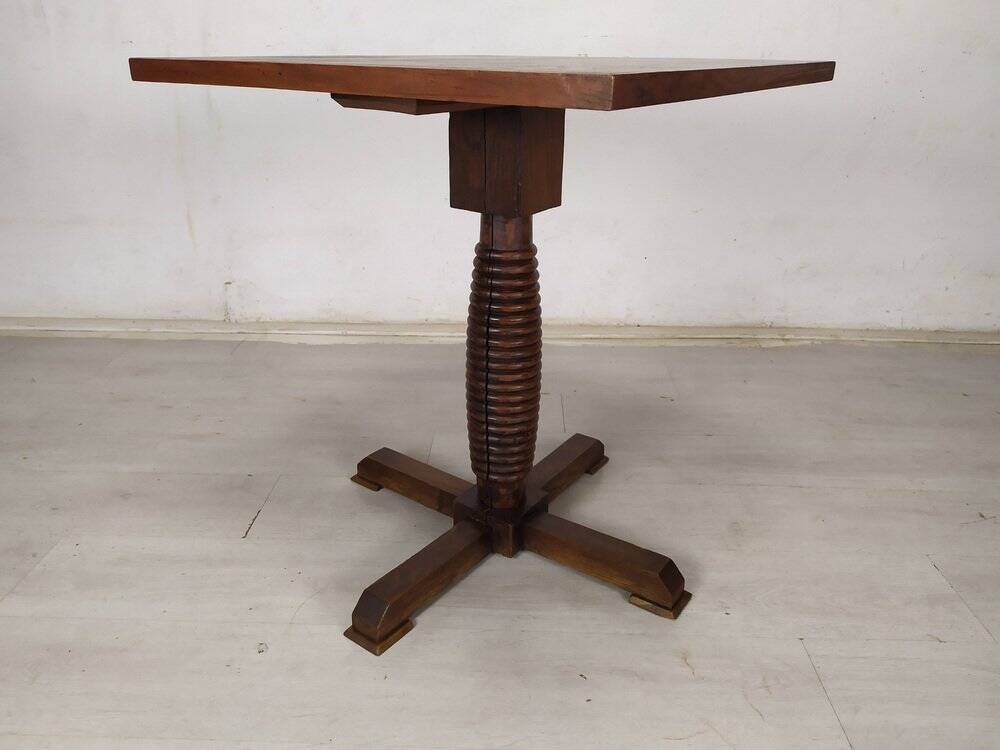 Brutalist bistro table