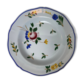 Ensemble de 6 assiettes creuses Gien
