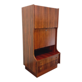 Meuble de rangement haut vintage en palissandre des années 60