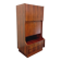 Vintage rosewood top storage cabinet from the 60s