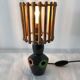 Lamp vintage ceramic rattan Lampshade