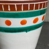 Vintage ceramic vase A. Fazio Vallauris 50s