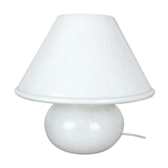 Lampe de table en verre "Mushroom" fabriquée par Glashütte Limburg Allemagne années 1970 No2