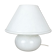 "Mushroom" glass table desktop light made by Glashütte Limburg Germany 1970s No2