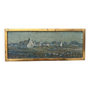 Huile sur toile Joë