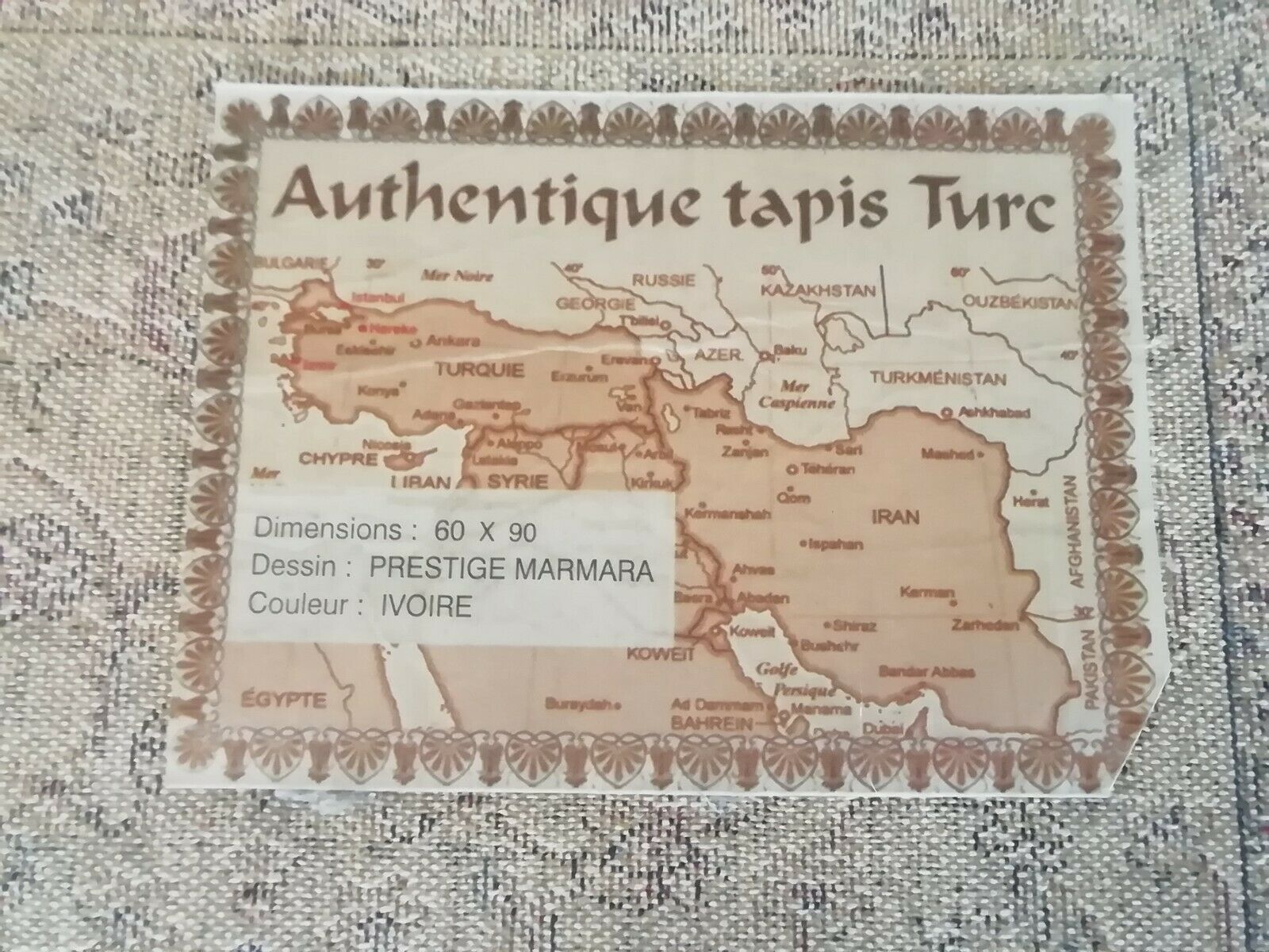 Turkish carpet prestige marmara