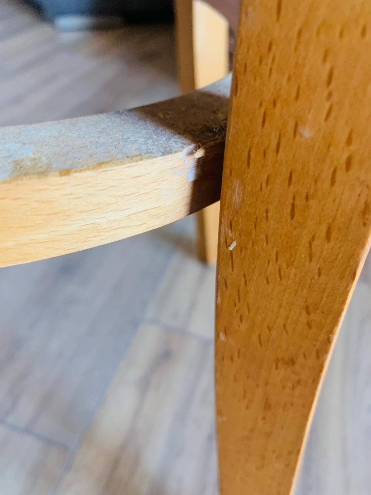 Set of 5 bistro chairs