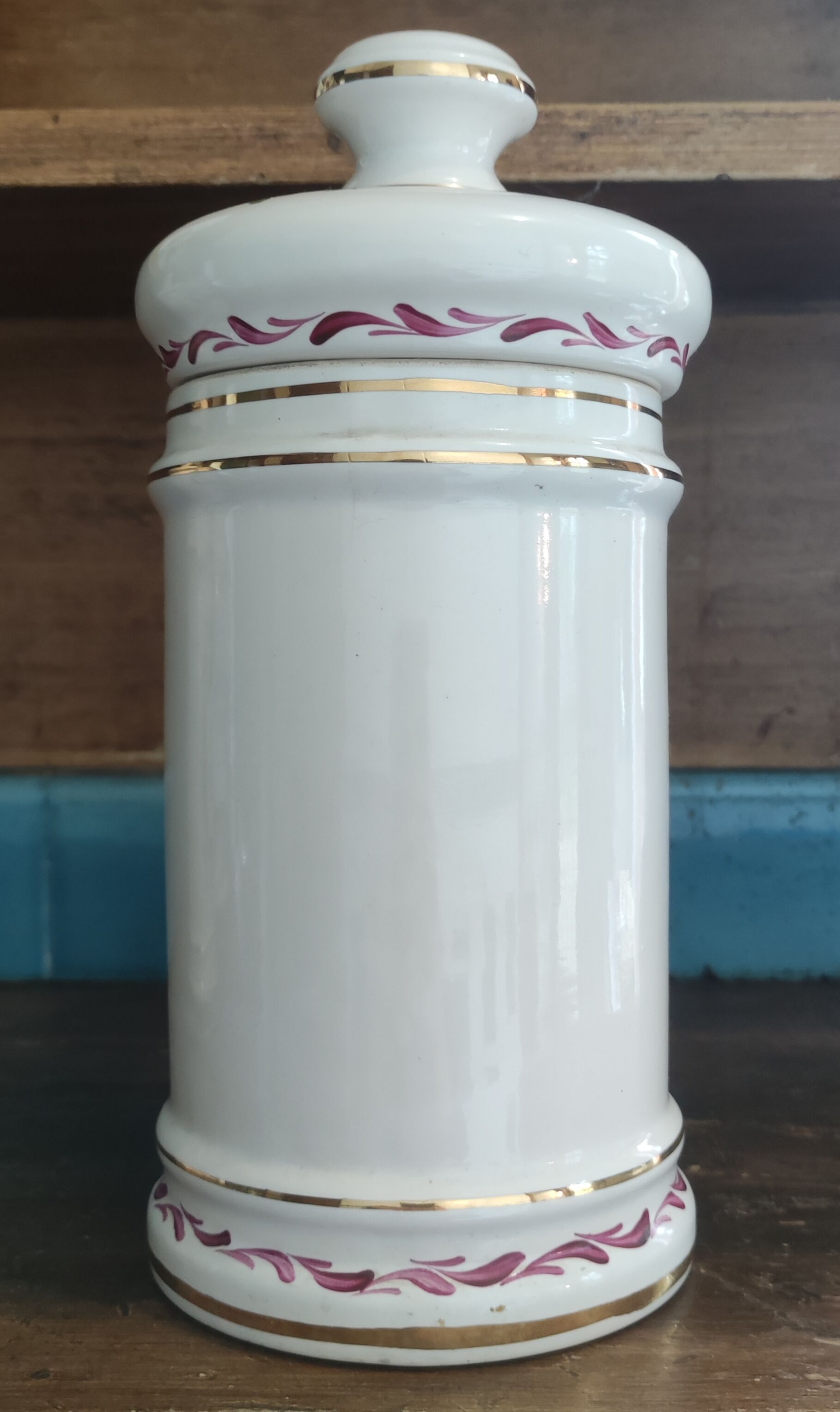 Vintage pharmacy pot