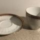 4 Bavarian porcelain coffee cups and saucers