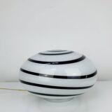 Zebra glass ball lamp by Eglo, 90s, vintage