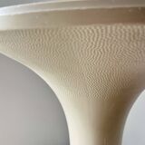 Vintage GDR Space Age brown plastic Tulip Stool, 1960s