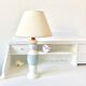 Lampe marin pied en bois