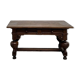 Neo-Renaissance desk in solid oak, circa 1900