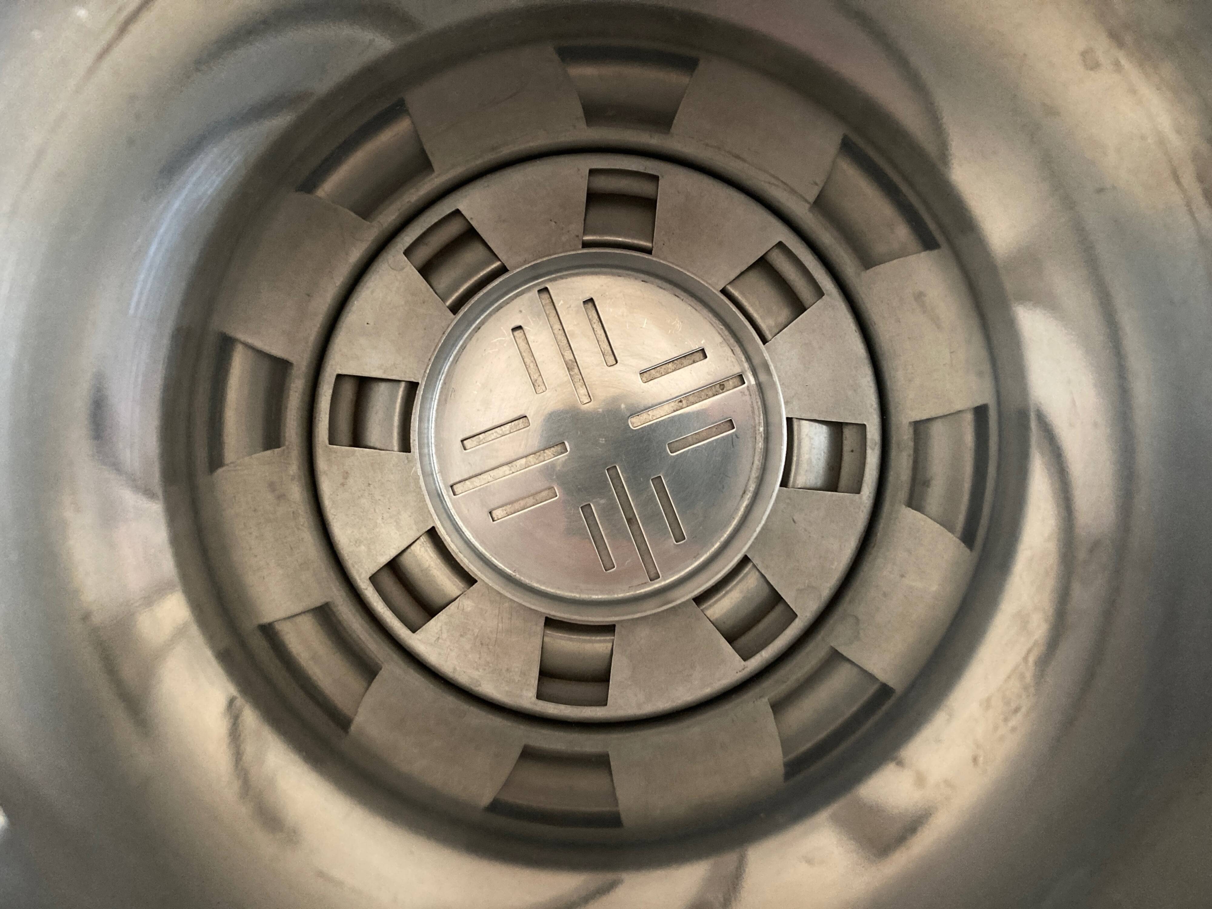 Gio Ponti champagne bucket for Fratelli Calderoni Italian design 1970