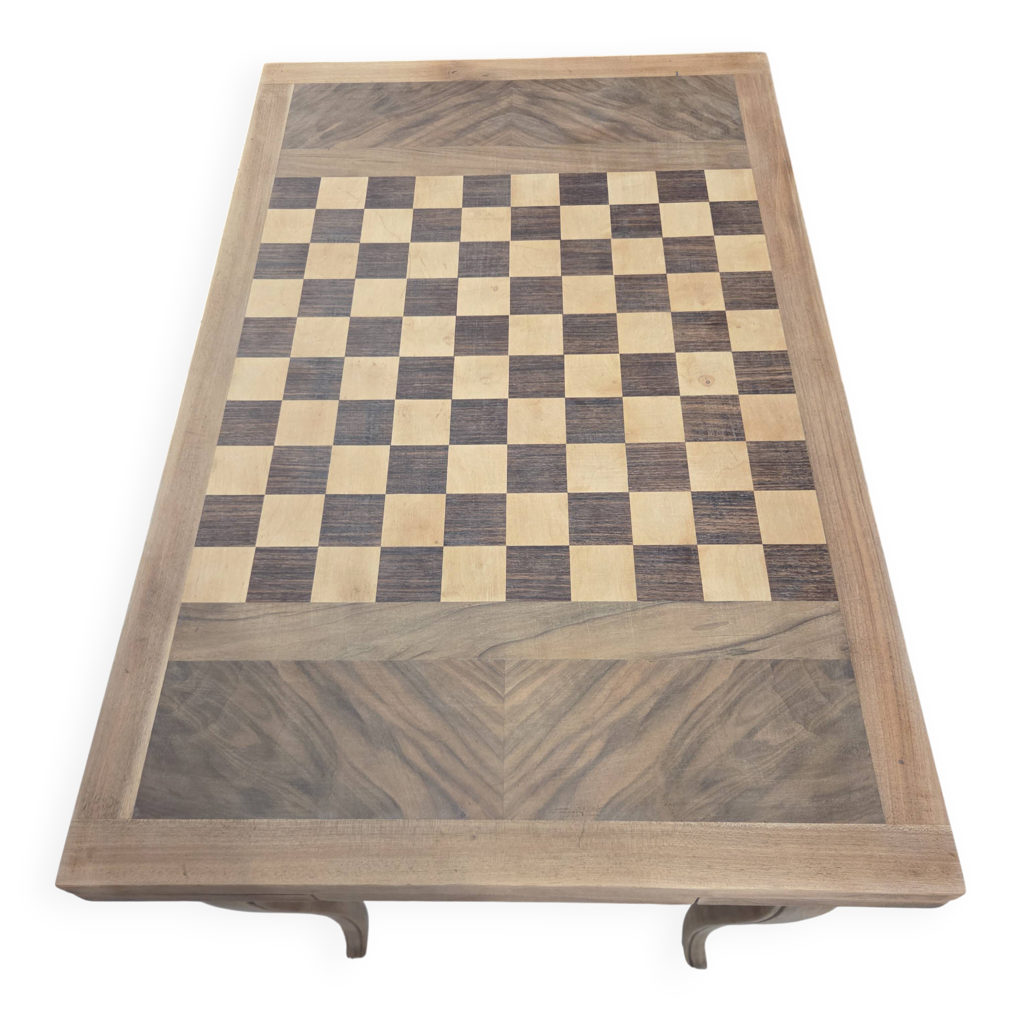 walnut game table