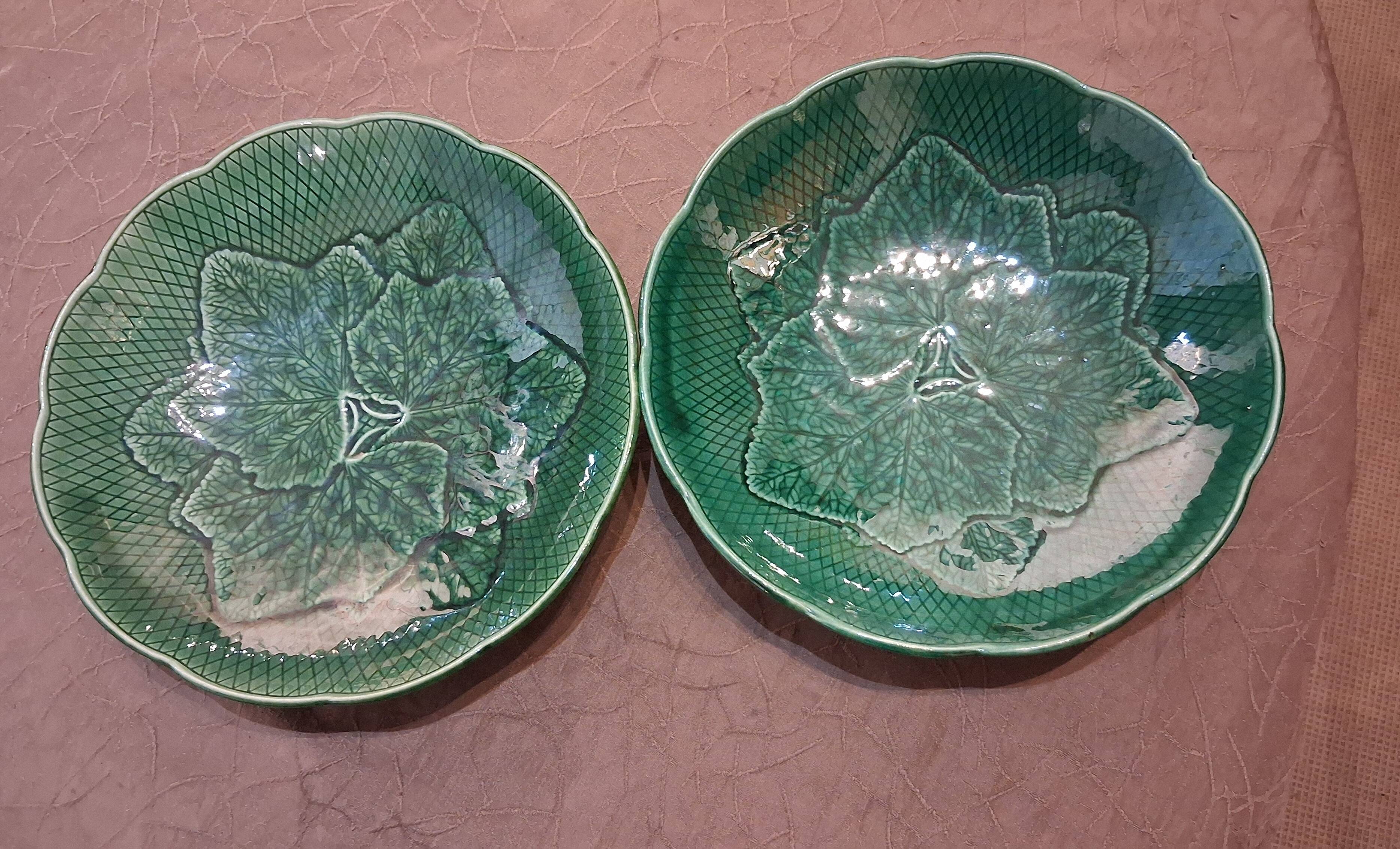 shallow dish earthenware from GIEN