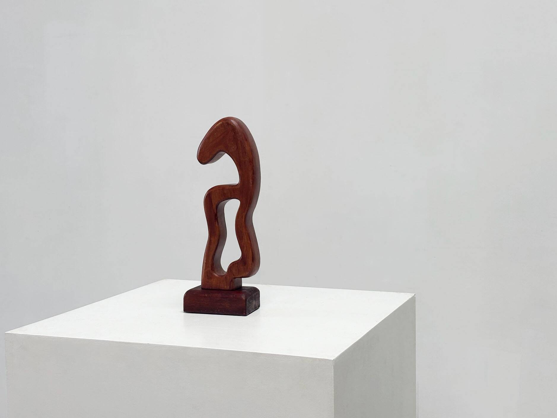 Free form wooden sculpture