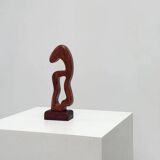 Free form wooden sculpture