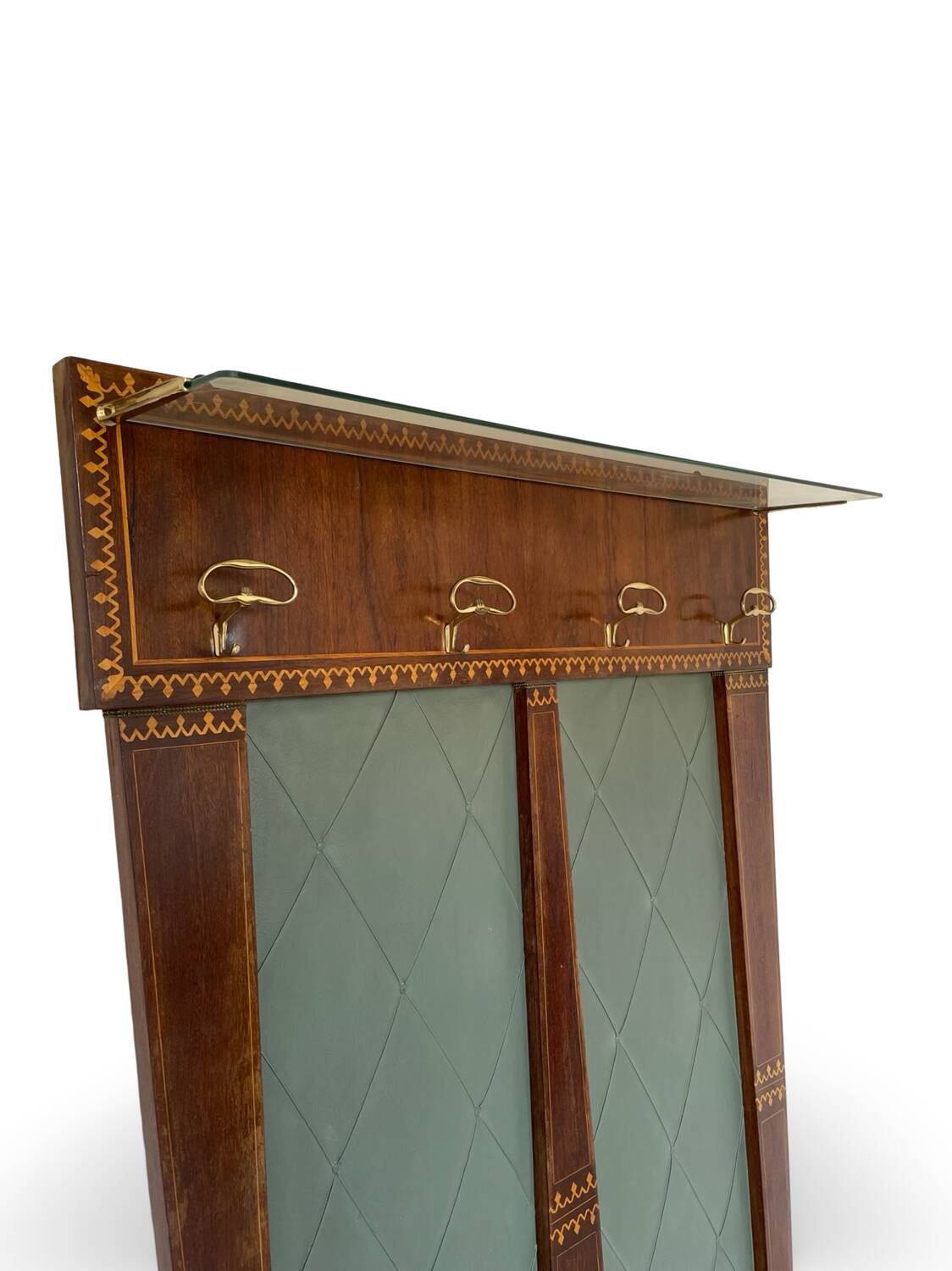 Porte-manteau mural italien des années 60