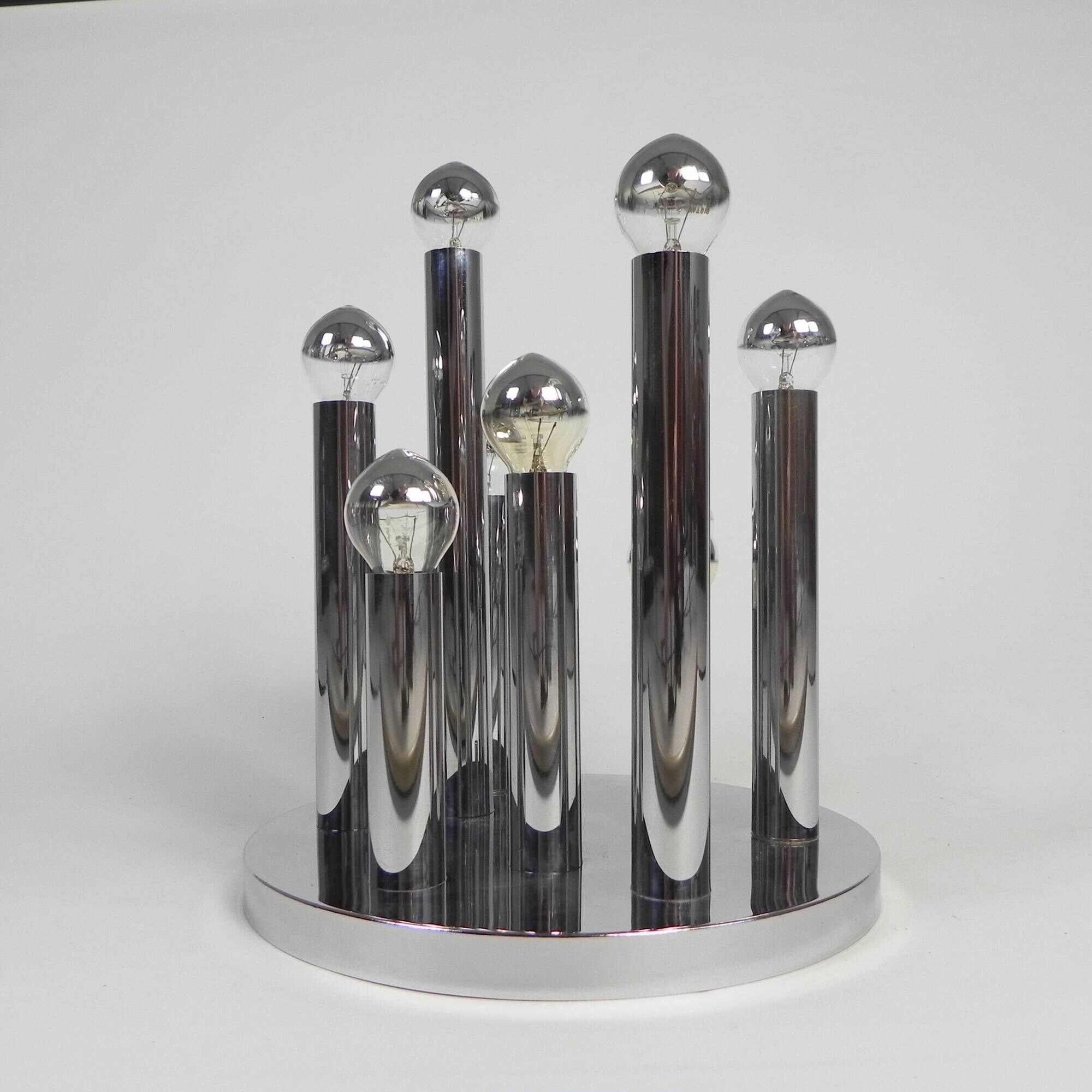 Sciolari 9-light ceiling lamp for Boulanger, 1970s