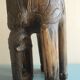 elephant stool plant holder vintage African art 50s