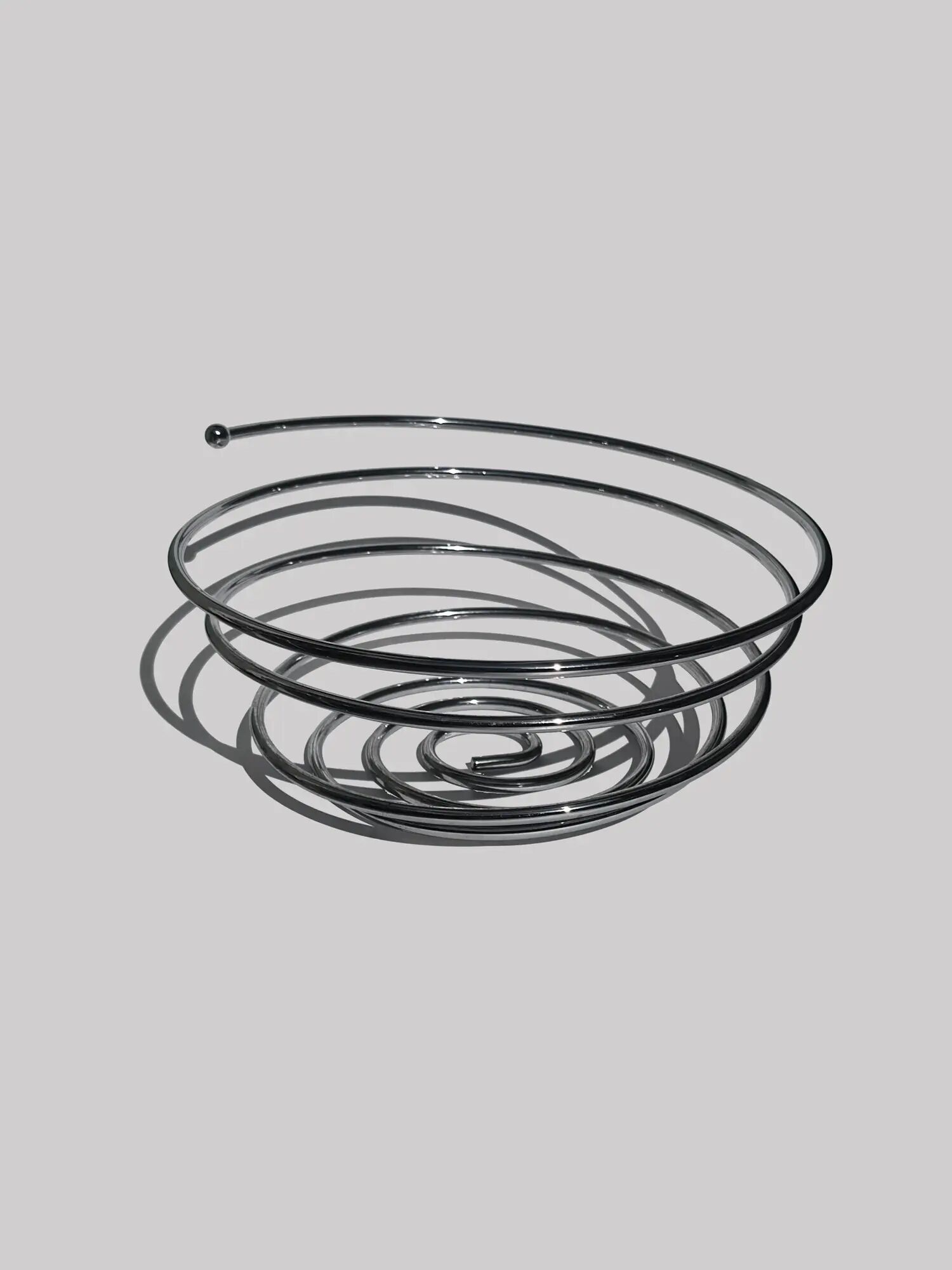 Spiral fruit bowl