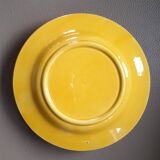 Old yellow earthenware dinette