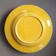 Antique yellow earthenware tea set
