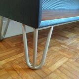 Samcom scandinavian sideboard in teak with hairpin legs