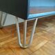 Samcom scandinavian sideboard in teak with hairpin legs