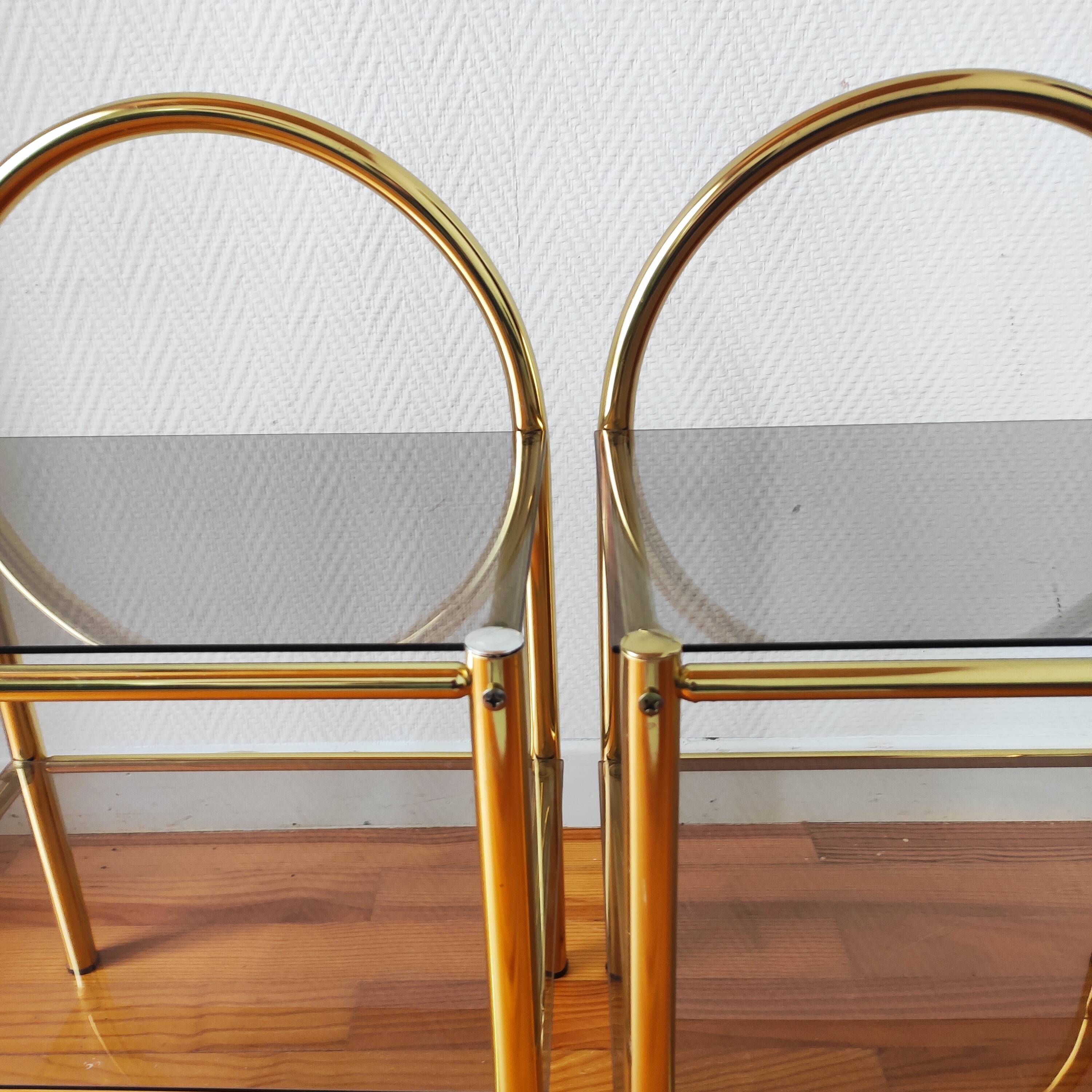 Pair of vintage bedside tables 1970